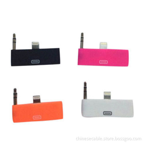 30 to 8-pin Audio Adapter for iPhone, 5.0V Input Voltage